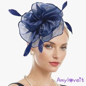 Zando Fascinators Hat Headband Kentucky Derby #55